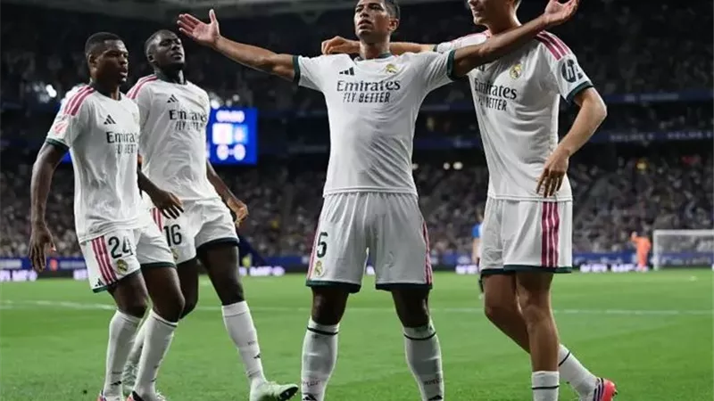 أهداف مباراة ريال مدريد ضد إسبانيول في الدوري الإسباني.. 