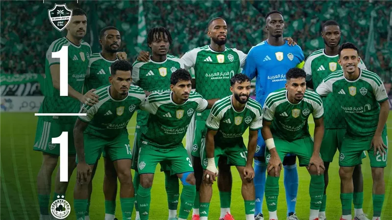 الأهلي السعودي يتعادل مع باختاكور في دوري أبطال آسيا للنخبة