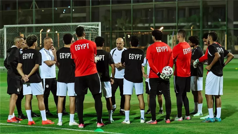 منتخب مصر يخوض مرانه الأول استعدادًا لتصفيات أمم أفريقيا