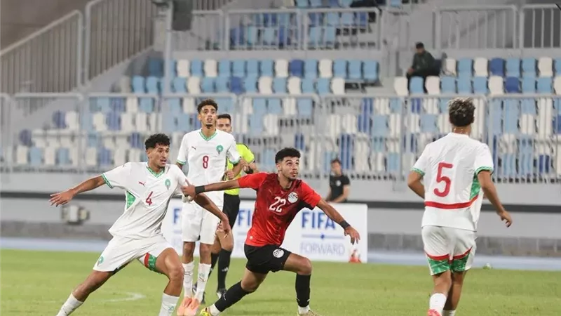 حسابات تأهل منتخب مصر للشباب إلى أمم إفريقيا بعد ثنائية المغرب