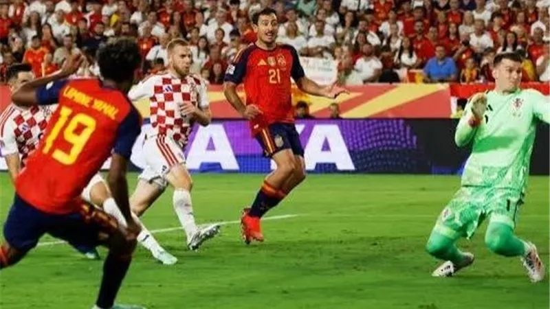 أهداف مباراة إسبانيا وكرواتيا في دوري الأمم الأوروبية.. 