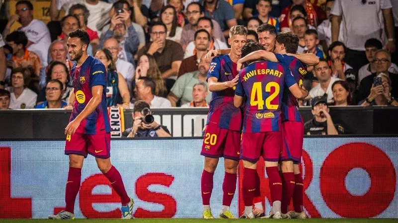 مهرجان أهداف.. برشلونة يفوز على ريال بيتيس بخماسية في الدوري الإسباني