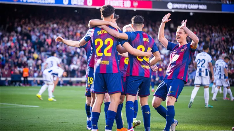 أهداف مباراة برشلونة وخيتافي في الدوري الإسباني.. فيديو