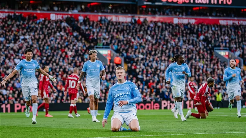 فيديو أهداف مباراة ليفربول ومانشستر سيتي في الدوري الإنجليزي