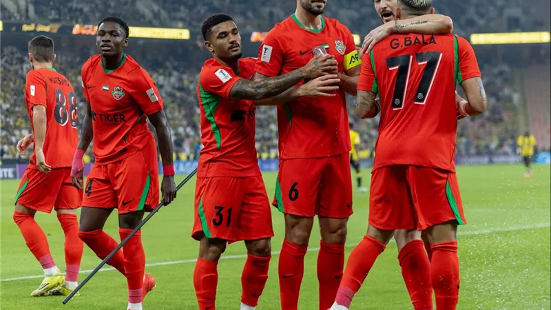 أهداف مباراة شباب الأهلي ضد العين في دوري أدنوك للمحترفين 