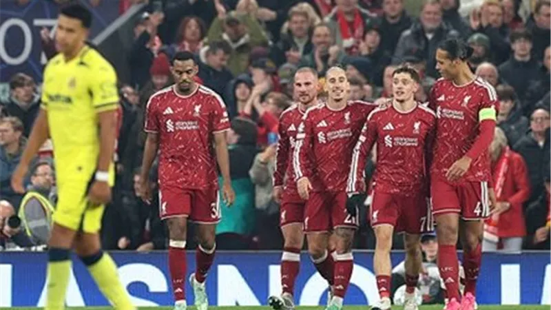 ليفربول يسجل رقمًا سلبيًا في دوري أبطال أوروبا بعد هدف فياريال المبكر