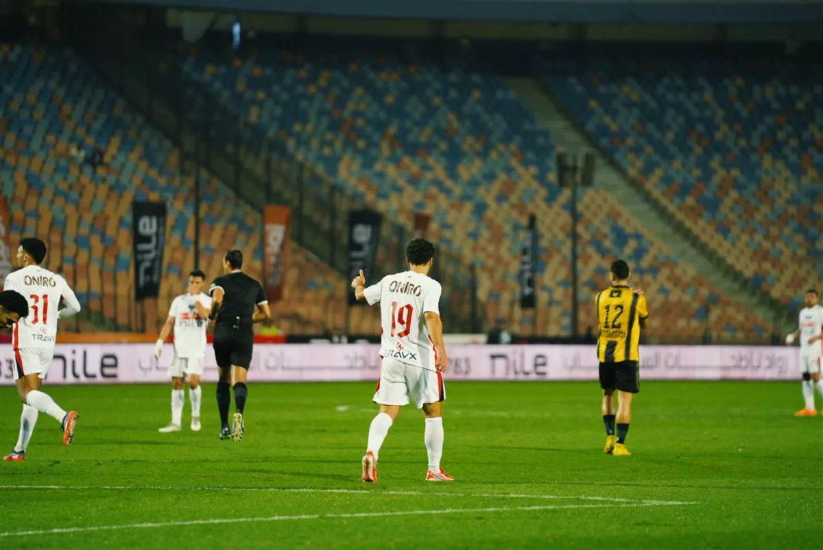 مباراة الزمالك والمقاولون العرب